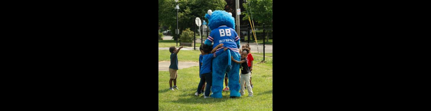 The Buffalo Bills Visit Westminster Community Charter School for Community Takeover Day