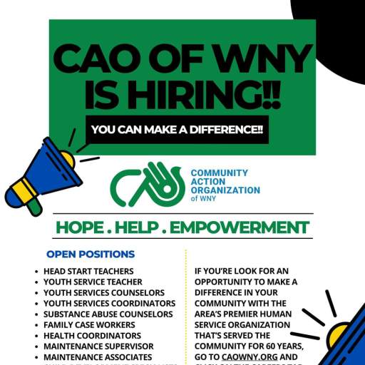 CAO of WNY is Hiring