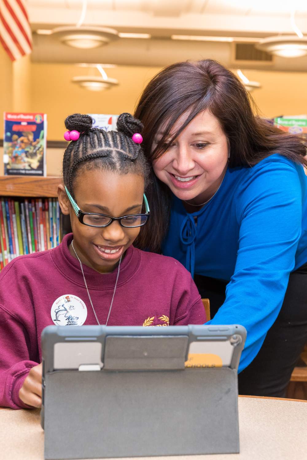 Photo of Alisha Baggiano-Gramza with Student